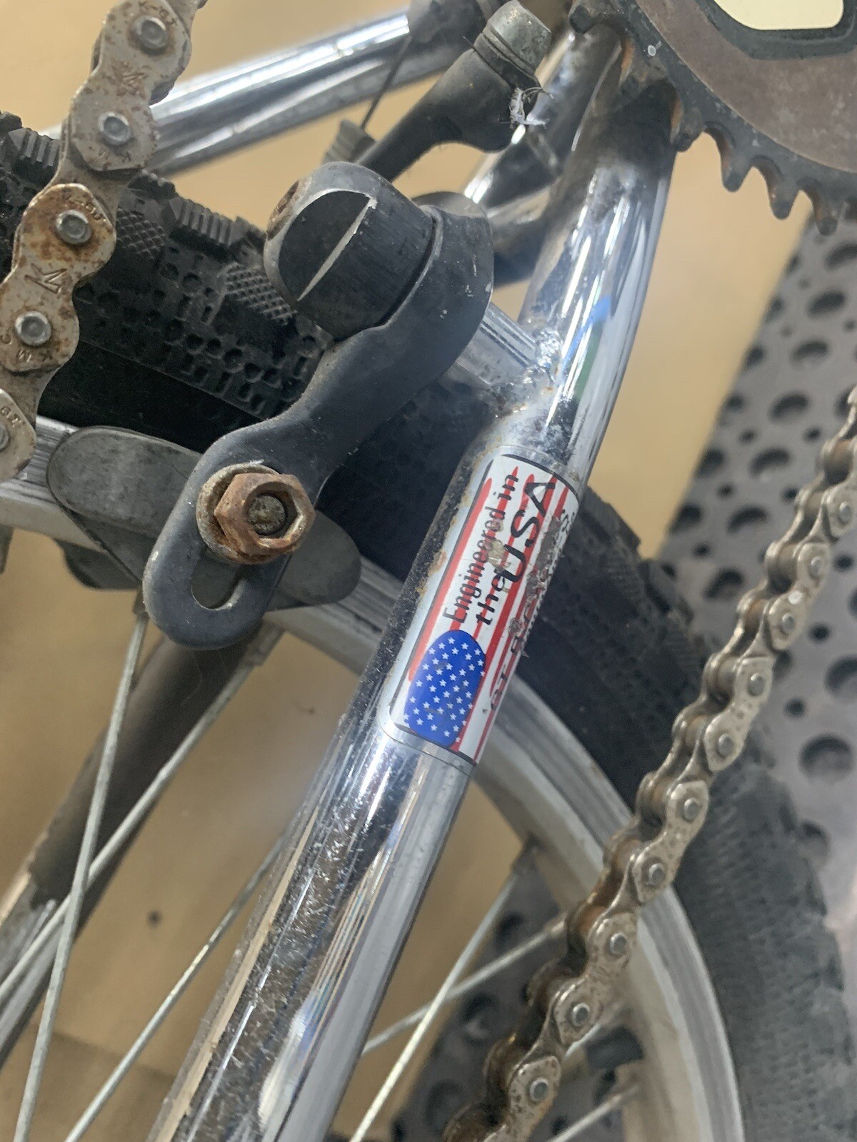 GT Performer Freestyle Old School. USA Retro. chrome Vintage bmx bike