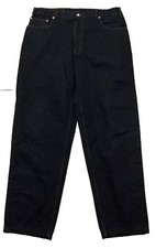 VTG Levi’s 560 jeans Tag 36X36 Black Denim Jeans Loose Fit Made In The USA 36x33