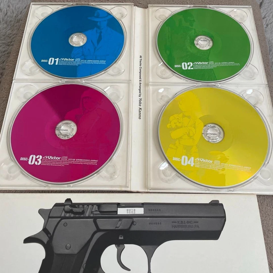 COWBOY BEBOP CD-BOX Original Soundtrack Limited Edition 4CD Yoko Kanno used - Image 3 of 4