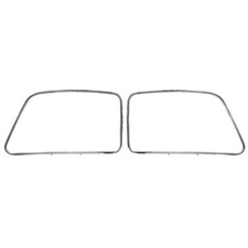 Front Exterior Window Frame Stainless 1947-54 Chevrolet Truck Pair