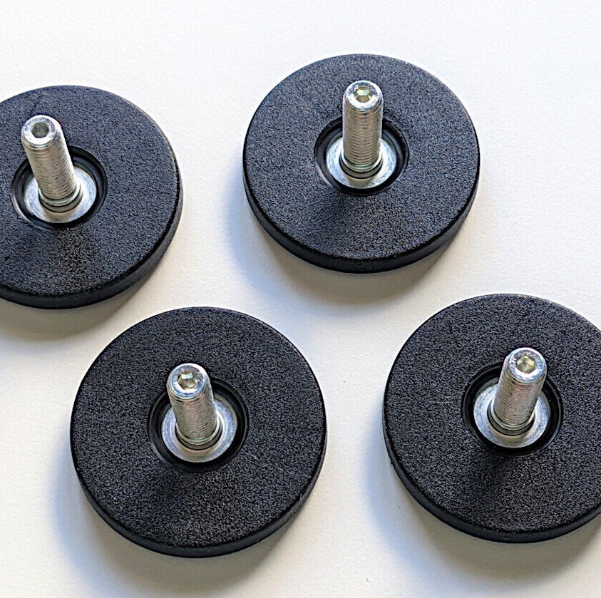 Pièce compatible IKEA 115988 (2x) de rechange pour ajuster la hauteur des pieds de meuble
