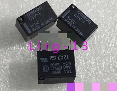 4pcs new   G5V-1 3VDC relay pin 6 #cv
