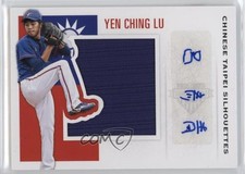 2018 Panini USA Baseball Stars & Stripes 2/10 Yen Ching Lu #CTSS-YC Auto 0b2