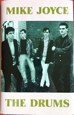 The Drums - Mike Joyce 1st Ed HB Hand Signed Book W/Christmas message The Smiths