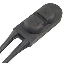 Cpi K1005-509 Waterproof Switch, Spst, Black