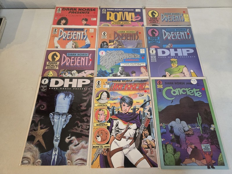 Dark Horse Presents Comics Comic Book Lot Of 12 #5, 6, 8, 9+ Trekker Concrete