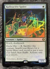 RADIOACTIVE SPIDER Marvel's Spider-man SPM Magic MTG CARD FOIL 0285