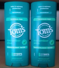 Toms of Maine Cucumber Aloe Aluminum-Free Deodorant 3.25 oz