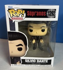 Funko Pop Soprano Silvio Dante 1292 Figura Vinilo Televisión - ¡NUEVO!