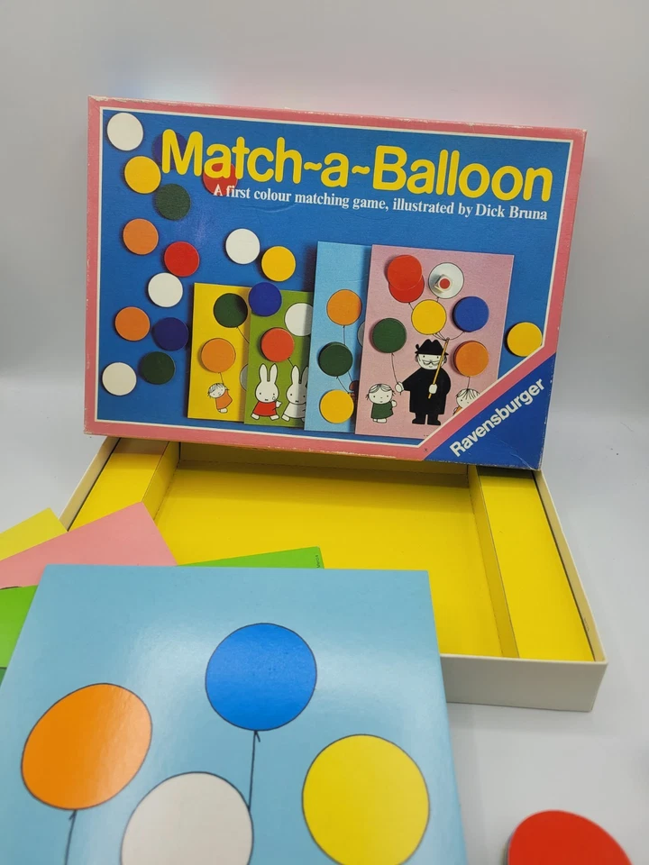 1982 Ravensburger Match-A-Balloon Colour Matching Game - Image 4 of 4