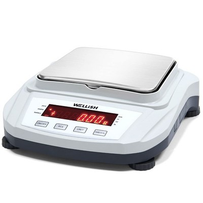 Lab Scale 2000g/0.01g High Precision Digital Scale Analytical Balance Electro...