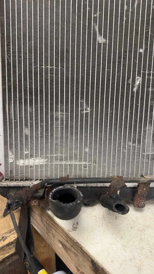 03-04 HONDA PILOT 01-02 ACURA MDX RADIADOR CON VENTILADOR CONDENSADOR Foto 3 de 4