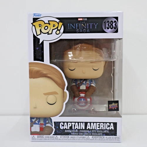 Funko Pop! Vinyl: Marvel - Captain America - Upper Deck (Exclusive) #1383