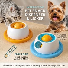 Silicone Dog Lick Mat Slow Feeder Pet Treat Pad for Dogs Cats Feeding