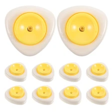  10pcs Egg Piercer - Hole Puncher Tool With Safety Lock & Sharp Pin For Family