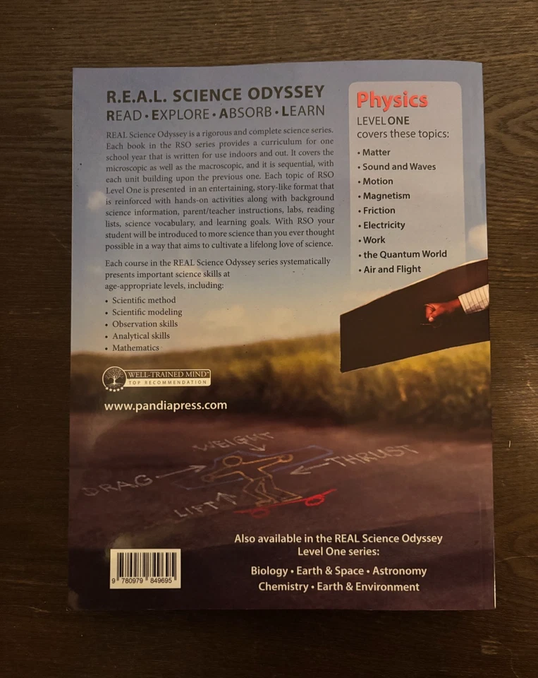 R.E.A.L. Science Physics Level One: Grades 3-6 (Paperback, 2017) ELEMENTARY AGE - Image 2 of 3