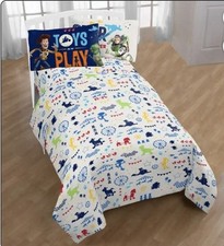 Toy Story Twin Sheet Set 3-Piece Disney Pixar Microfiber Kids Bedding