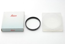  Top MINT  LEICA 13381 E60 UVa FILTER IN THE CASE AND BOX VERY CLEAN From JAPAN