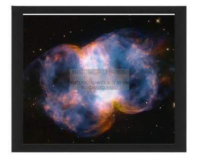 LITTLE DUMBBELL NEBULA MESSIER 76 HUBBLE 34TH ANNIVERSARY 8X10 FRAMED PHOTO