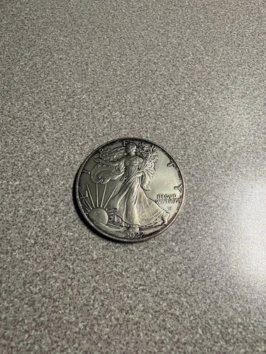 U.S. Mint American Eagle 2022 1 oz Silver Coin .999 Fine Bullion