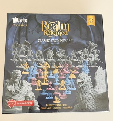 Classic Encounters II - 135 DND Miniatures Monsters Unpainted 28mm SHIPS NOW
