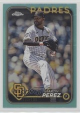 2024 Topps Chrome Update Aqua Refractor 102/199 Martin Perez Martín #USC72 1l9b