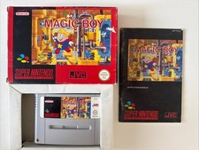 Thumbnail of ebay&reg; auction 137333857419 | Magic Boy SNES Cartridge + Handbuch + Box sehr guter Zustand portofrei