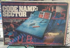 Vintage Parker Brothers Code Name: Sector Computer Submarine Pursuit Game (1977)