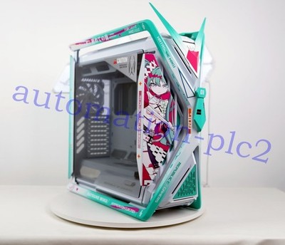 NEW ASUS ROG GR701 Hatsune Miku Customized Chassis UV printing ARGB light panel