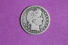 ESTATE FIND 1913 Barber Quarter #K59962