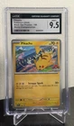 PIKACHU #190 CGC 9.5 2024 POKEMON SVP-EN BLACK STAR PROMO WORLD CHAMPIONSHIPS 🔥