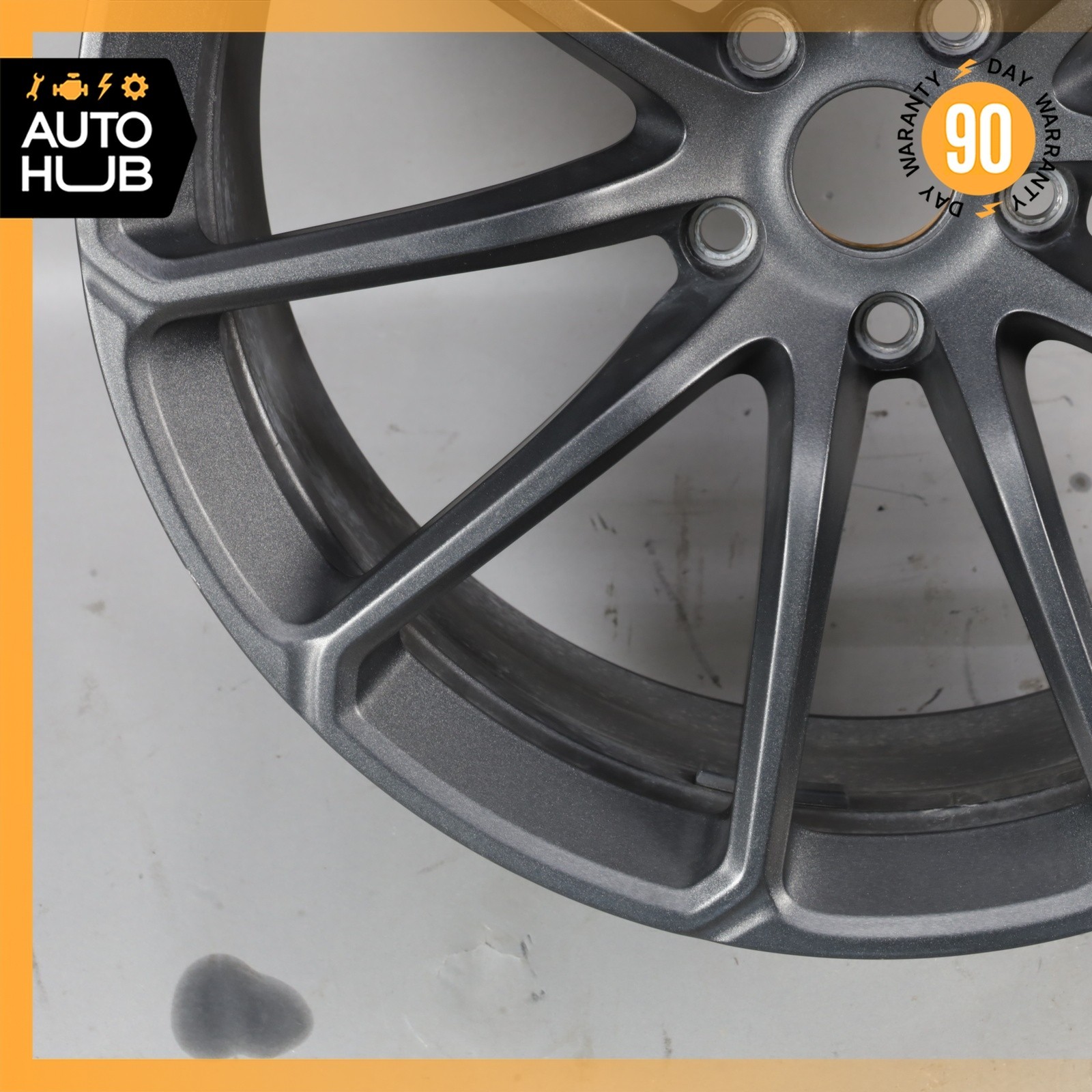 McLaren P13 570S 570GT 8 x 19 19" Front Wheel Rim Gray 13BA035SP OEM