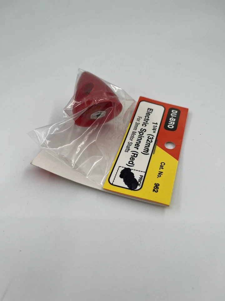 Dubro 962 New in Package 1-1/4" (32mm) Electric Spinner Red RC Airplane Hobby - Image 2 of 4