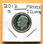 Gem 2017-S Proof Ultra-Cameo Silver Roosevelt Dime - Free Shipping