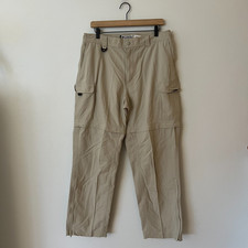 Columbia GRT Tan Zip-Off Hiking Outdoor Pants Men's Size Large