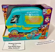 Scooby-Doo 50 Years Mystery Machine Van Playset w/ Fred Action Figure (NEW)