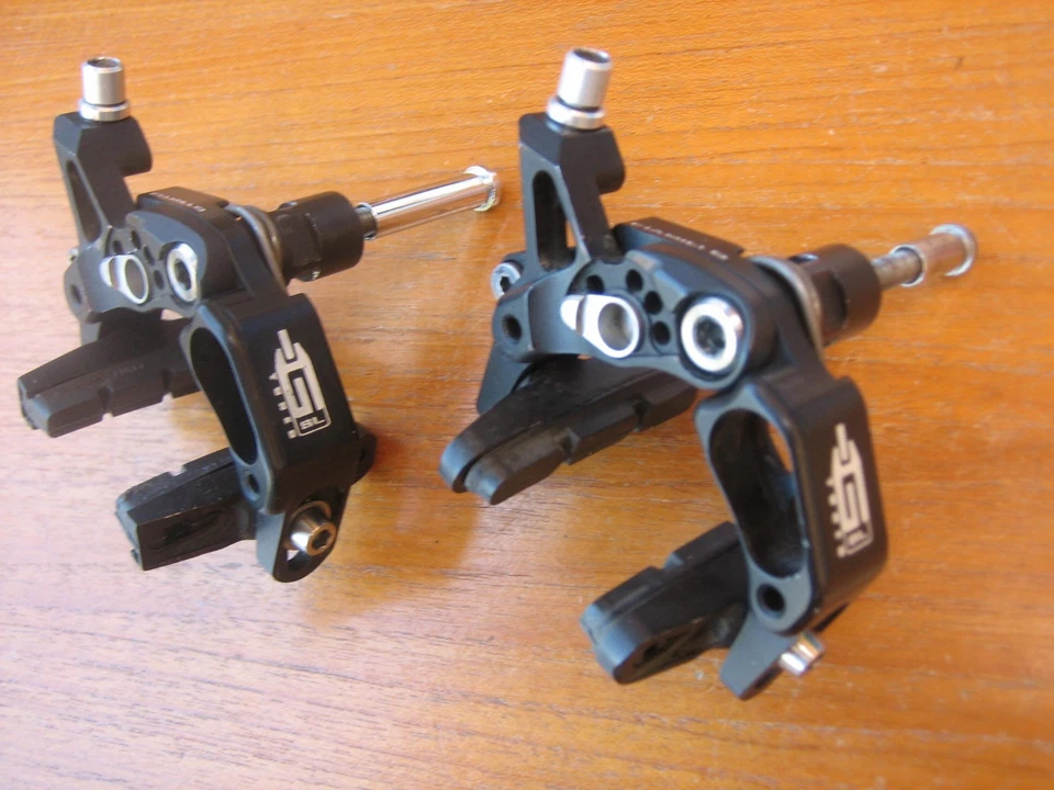 Freno de taladro aligerado fresado afinado de fábrica GSL titanio ciamillo gravedad cero Foto 4 de 4