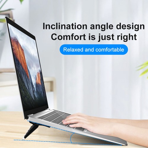 2 Pcs Notebook Cooling Rack Laptop Stands for Desks Portable Roost - Afbeelding 2 van 12