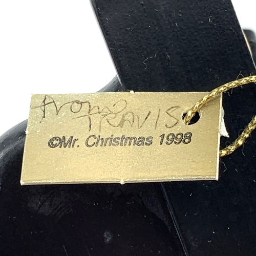 Mr Christmas Grand Piano Christmas Ornament Wood Hand Painted 1998 Vtg - Picture 6 of 7