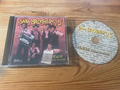 CD Ethno Sam Brothers 5   SAM (Get Down) (12 Song) ARHOOLIE jc cut out