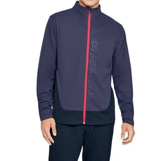 Under Armour Storm Jacket, Mens Golf, Wind/Water Resistant, ColdGear, Blue, NEW
Opens in a new windo