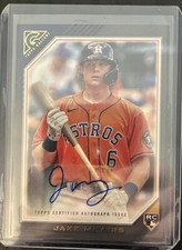 2022 Topps Gallery Jake Meyers autograph Rookie Card. rookie card picture