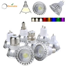 Led Cob Spotlight 5W E27 Fixture Ceiling Downlight Spot Lights Night Lamp Bulbs