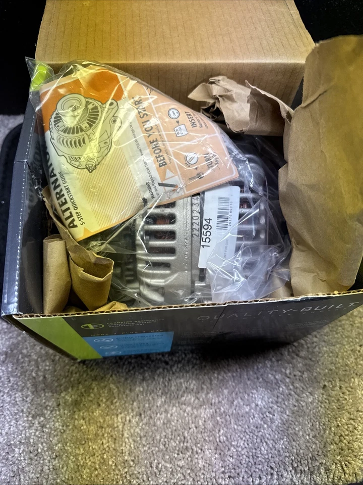 Quality Built  Alternator 15594. Fits 06-11 Chevy - 06-07 Monte CarloS Brand New Foto 3 de 4