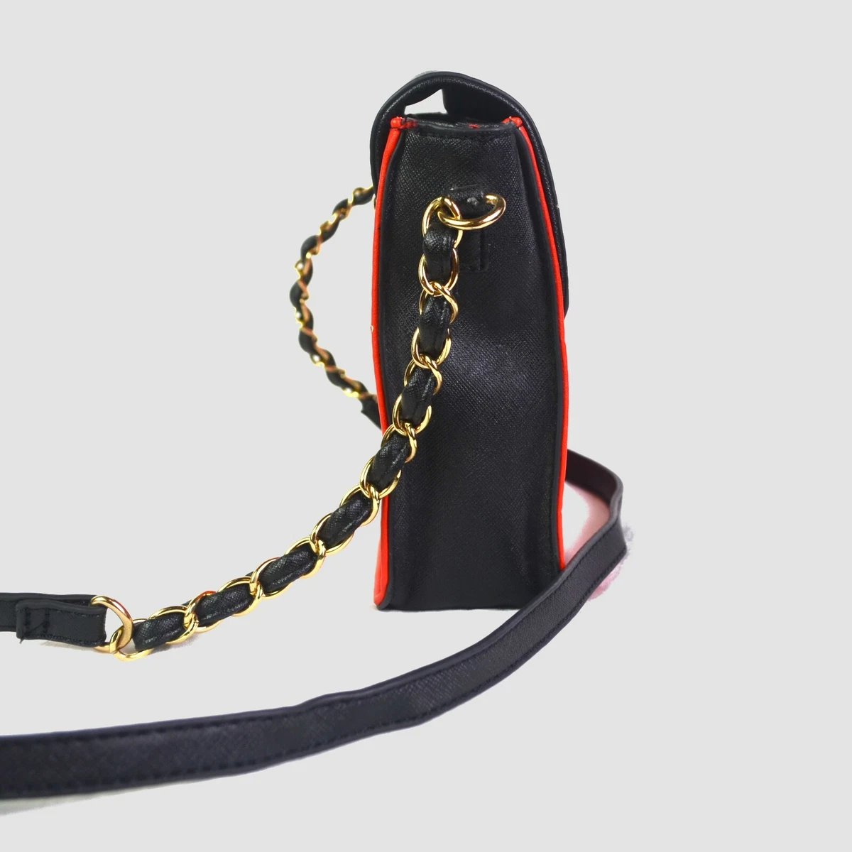 Collette by Collette Hayman black and red small evening bag