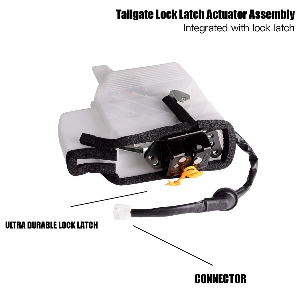 Rear Hatch Lock Latch Assembly for 2003-2009 Toyota 4 Runner - Image 2 of 2