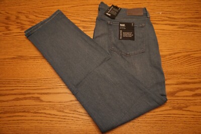 NWT MEN'S PAIGE JEANS Multiple Sizes Federal Slim Straight Transcend Buell Blue