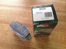 New PBR D1111R Deluxe Plus Organic Brake Pads...