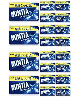 Japan Breath Mints: Asahi Mintia: Cold Smash x 100 Packs (Frisk Style)