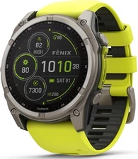 Garmin Fenix 8 51 mm Solar Sapphire Titanium GPS Smartwatch 010-02907-20